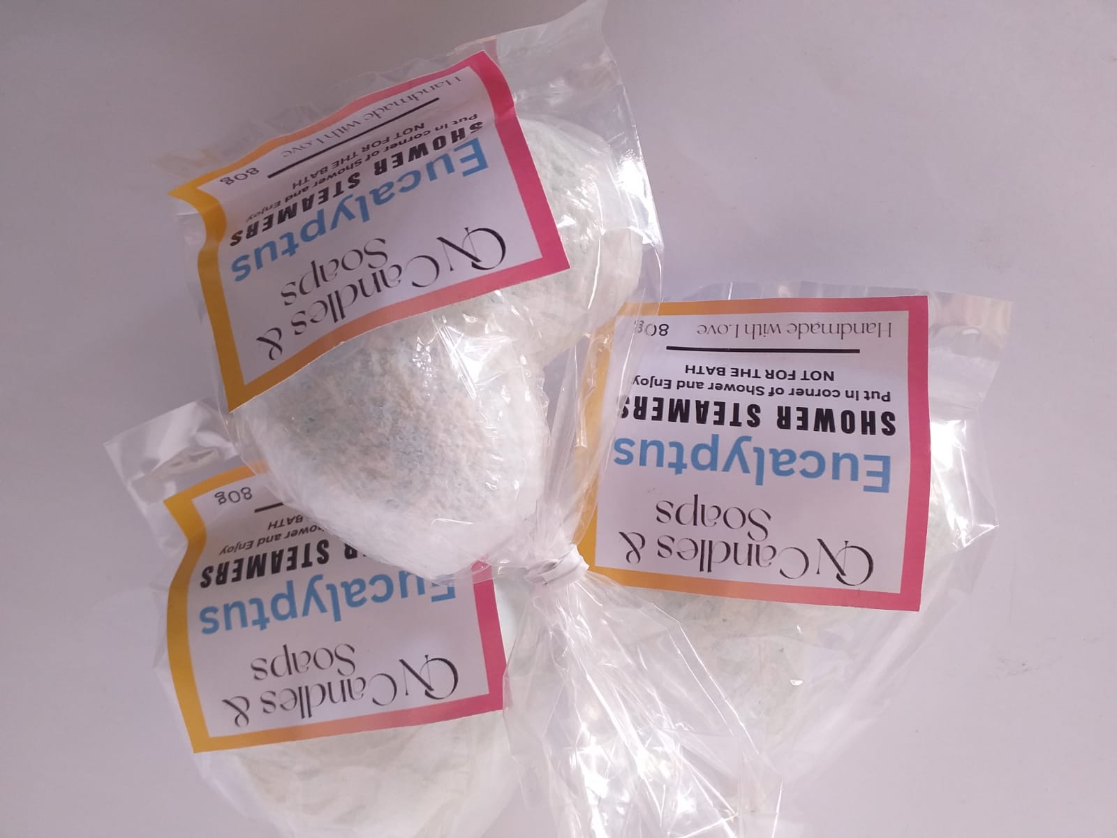 Eucalyptus and Peppermint Shower Steamers