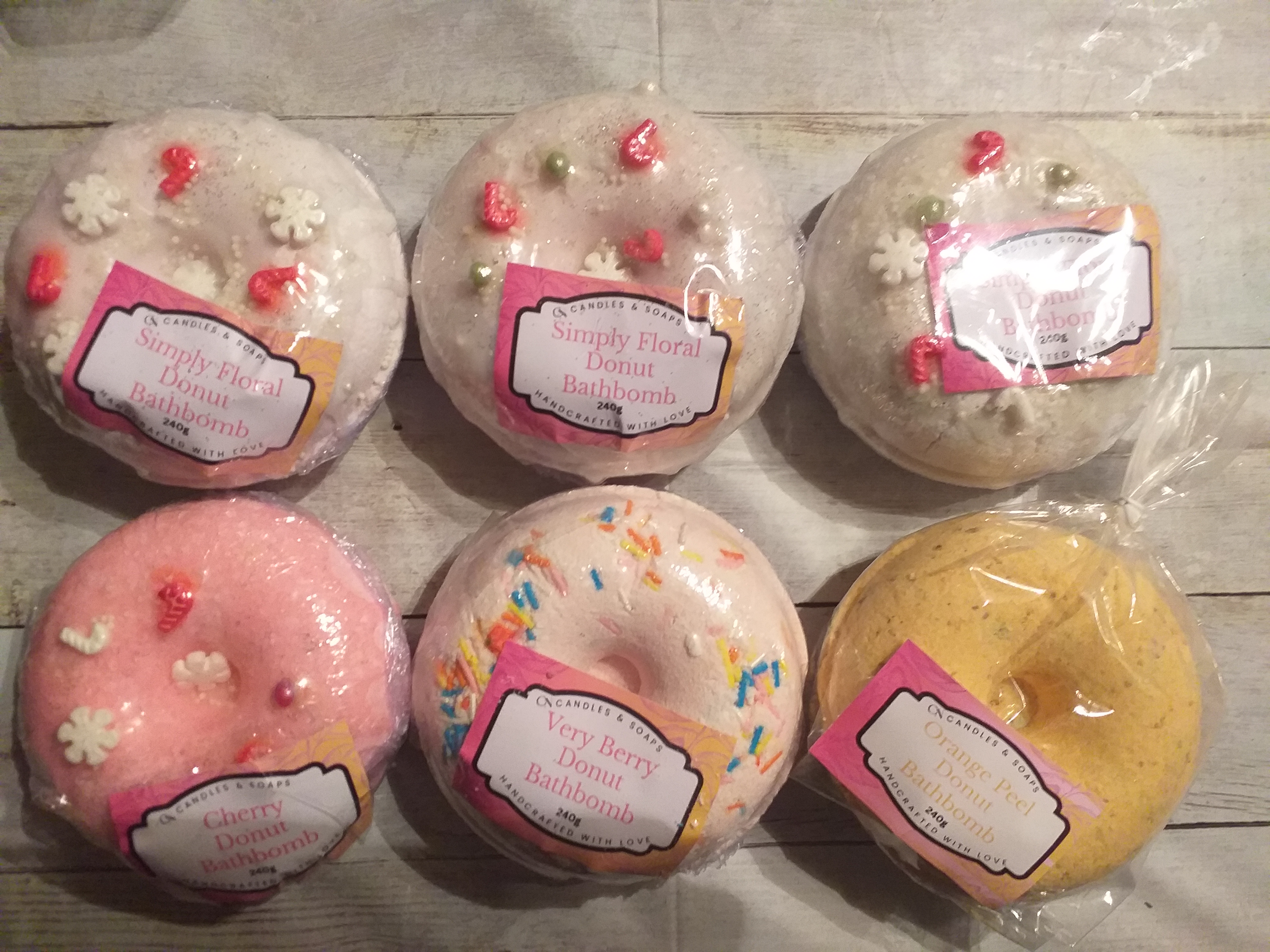 Donut bath bombs xl R30 each