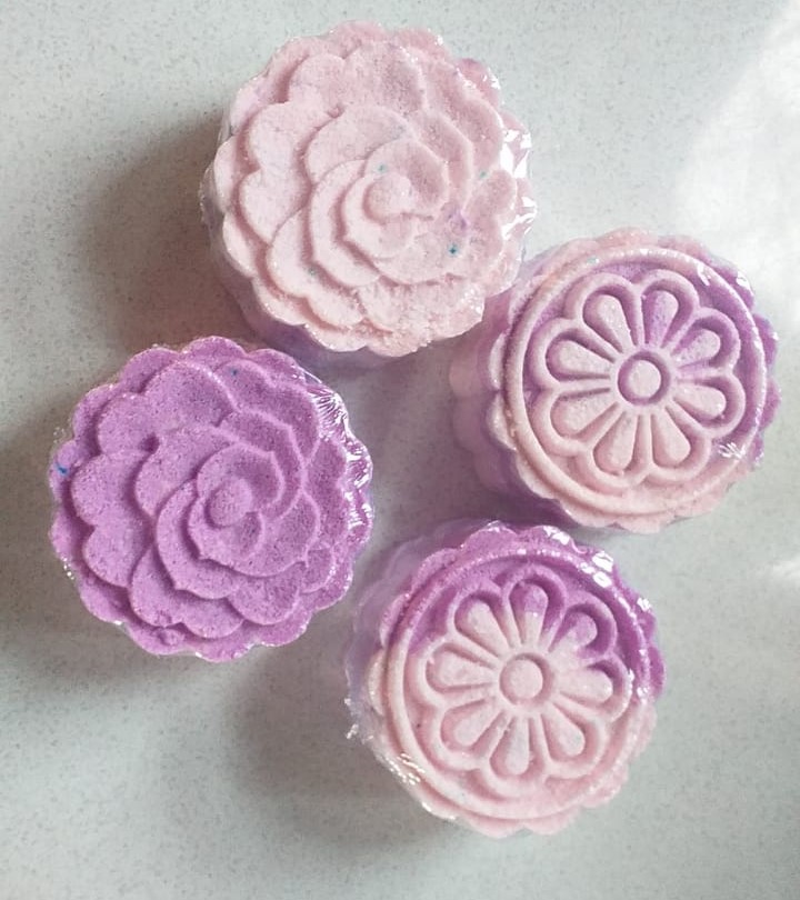 Moon cake Toffee Cream Bath Bombs2