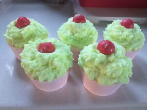 Toffee and Bubblegum Cupcakes